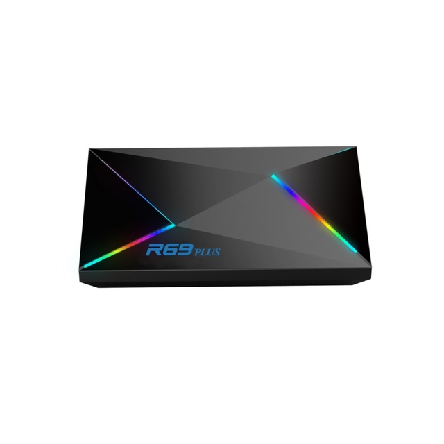 Popular R69 Plus AI Smart TV Box Octa Core Android 14 8K 3D Media Player Wifi 6 4GB RAM 32GB ROM High Speed Allwinner 1-Year