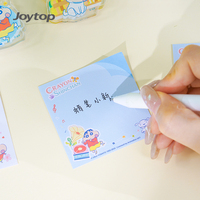 Joytop – Bloc-notes personnalisé auto-adhésif Crayon Shin-chan avec autocollants Guka, ensemble de papeterie mignonne, bloc-notes de dessins animés