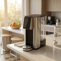 Distributeur d'eau chaude intelligent 2,5 L avec contrôle tactile LED, chauffe-eau instantané de bureau pour la maison, l'hôtel et le commerce
