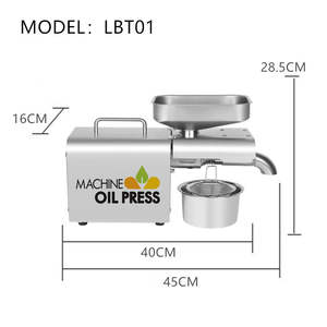 Yaomatec, pequeño Extractor de aceite <span class=keywords><strong>para</strong></span> uso doméstico, prensador de semillas de girasol de cacahuete, Mini prensa de aceite doméstica <span class=keywords><strong>para</strong></span> uso en la cocina - Product Image 6