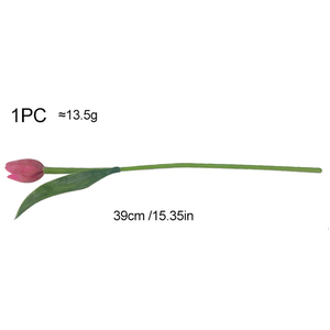 Ramos de <span class=keywords><strong>Tulipanes</strong></span> Artificiales Realistas en Rosa/Naranja/Verde/<span class=keywords><strong>Morado</strong></span>, <span class=keywords><strong>Tulipanes</strong></span> Falsos de Plástico, Flores de Primavera, <span class=keywords><strong>Tulipanes</strong></span> Artificiales - Product Image 3