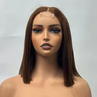 Perruque Bob HD Lace en gros, 100% cheveux humains vierges, meilleure perruque frontale indienne HD Lace, cheveux humains originaux, perruque en dentelle pour femme, cheveux naturels