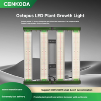 Lampe de culture hydroponique à LED pliable de 400 watts avec spectre complet IP65 COB rechargeable pour la culture de plantes et de légumes