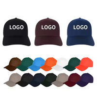 Clásico Hombres Mujeres Perfil bajo 6 paneles Suave Sin estructura Lavado Algodón Liso Gorras En blanco A granel Sin estructura Papá Sombreros Gorras de béisbol