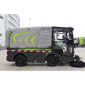 S2010E電気道路スイーパー2Mワイド1000Lごみタンク通り道路ダスト洗浄装置 - Product Image 3