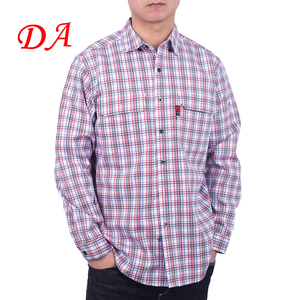 NFPA2112/CAT2 Certified <strong>Work</strong> Shirt Breathable Plaid Design <strong>Waterproof</strong> Anti-Static Customized for Fr Mining <strong>Work</strong> Wholesale - Product Image 1
