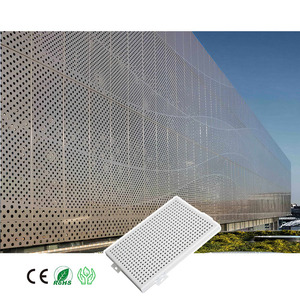 Customized Anodizing <strong>Aluminum</strong> Facade Perforated Carved Perforated <strong>Aluminum</strong> <strong>Panel</strong> for Wall Facade - Product Image 2