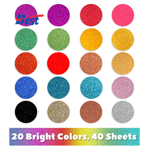 Nhà Sản Xuất Bán Buôn Tùy Chỉnh Chất Lượng Cao A4 Đầy Màu Sắc Long Lanh Cardstock Giấy Sheets - Product Image 4