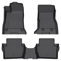 Tapis de sol professionnels, tapis de voiture avant et arrière, tapis de voiture, doublure de coffre pour Dodge Charger Daytona 2 portes