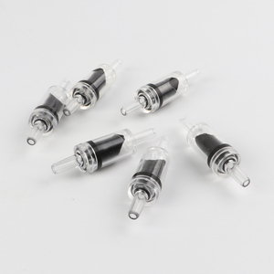 Valve anti-retour noire pour aquarium, 54 mm x 14 mm, en plastique écologique, valve unidirectionnelle pour aquarium - Product Image 2