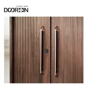 New Arrival High Quality North American Custom Pivot Asymmetric Front Door