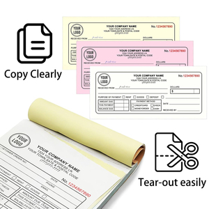 กระดาษคาร์บอนเลส NCR แบบกำหนดน้ำหนักได้ 50/60/80 แกรม สำหรับสมุดสั่งซื้อ 2-6 ชั้น ใบเสร็จ และใบแจ้งหนี้ ราคาขายส่ง - Product Image 4