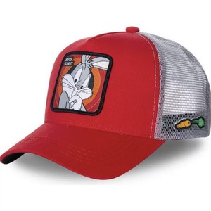 Dessin animé lapin canard conception 5 panneaux maille casquette <span class=keywords><strong>de</strong></span> Baseball 3D broderie impression numérique unisexe adulte été extérieur chapeau <span class=keywords><strong>de</strong></span> soleil - Product Image 6