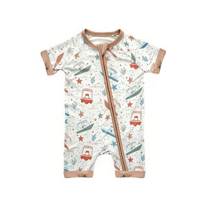 Pijamas de Algodón 95% con Estampado de Estrellas de Mar para Bebé Niño, Conjuntos Casuales de Primavera/Otoño, Pijamas para Dormir, Combinan con los del Hermano - Product Image 2