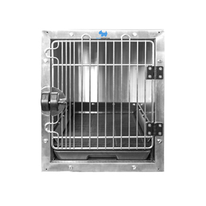 Vente chaude Petsproofing Portable En Acier Inoxydable Vétérinaire Pet <span class=keywords><strong>Cage</strong></span> pour Chiens Vétérinaire Transporteurs et Chenils Animaux Caisses