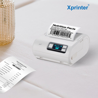 Xprinter XP-P301G Mini imprimante OEM pour petite entreprise 30-80MM Imprimante sans encre sans fil Mini Impresora Portatil