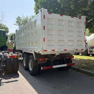 รถบรรทุก SINOTRUK HOWO NX 6x4 มือสอง เครื่องยนต์ดีเซลยูโร 5 371/380 แรงม้า เครื่องยนต์ Weichai รถบรรทุกหนักแบบเทท้าย พร้อมกล้องมองหลัง สำหรับงานเหมืองและก่อสร้าง - Product Image 2