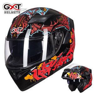 <strong>GXT</strong> Flipped Motorcycle <strong>Helmet</strong> Cycling Modular With Inner Sun Visor Safety <strong>Helmet</strong> Double Lens Racing <strong>Helmet</strong>