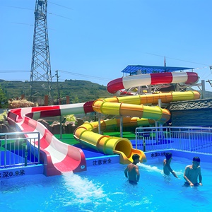 Toboggan aquatique en fibre de verre certifié CE EN1176, robuste, pour <span class=keywords><strong>camping</strong></span> en plein air, complexe hôtelier, <span class=keywords><strong>piscine</strong></span> - Product Image 6