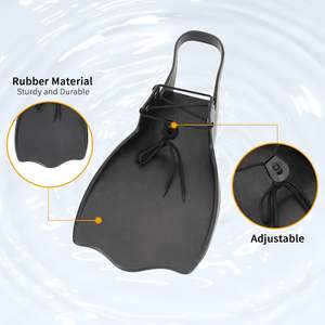 Ailerons de plongée pour <span class=keywords><strong>tube</strong></span> flottant, taille unique, réglables par lacets, pour la plongée - Product Image 4