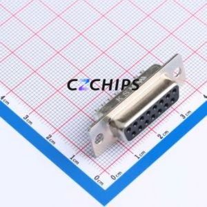 D-SUB-15F-HJBJ D-Sub/VGA Connector Through hole Component (THT) Connector ( Total Number of PINs: 15P ) - Product Image 1