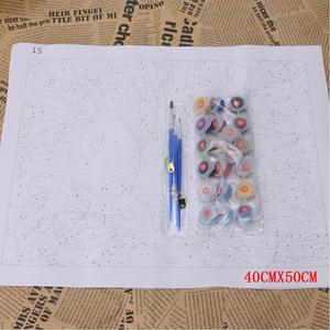 CHENISTORY DZ991957 Peinture par numéros DIY, animaux léopard femelle, peinture numérique, <span class=keywords><strong>art</strong></span> moderne pour la maison, peinture par numéros en gros - Product Image 2