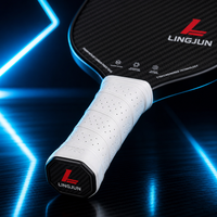 Raquette de pickleball professionnelle légère en fibre de carbone T700, puissance explosive, stabilité, noyau en nid d'abeille professionnel de 16 mm