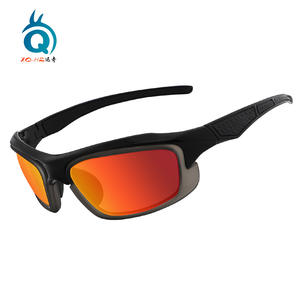 Lunettes de soleil de sport Xq-Hq, monture Tr90, verres en résine polarisés, anti-uv, coupe-vent, pour le cyclisme, la course à pied, l'alpinisme, unisexe - Product Image 2