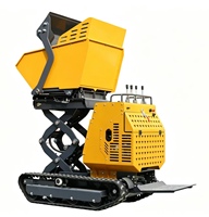 Archer Diesel-Motor Raupenlader Mini-Dumper Hydraulischer Lift Niedriger Kraftstoffverbrauch 450dm Schaufelkapazität Bau Landwirtschaft