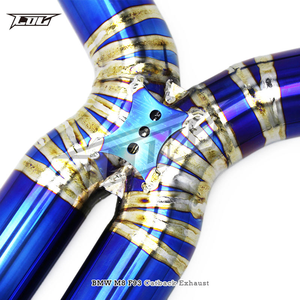 Sistema de Escape Catback Boska Titanium Valvetronic para BMW M8 F91/F92/F93 4.4T S63 2017-2024, Deportivo, con Cuatro Salidas y Control Remoto - Product Image 4