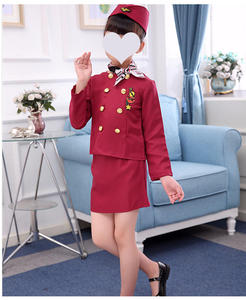 Disfraz <span class=keywords><strong>de</strong></span> Piloto para el Día del Niño, Uniforme <span class=keywords><strong>de</strong></span> Azafata, Disfraz <span class=keywords><strong>de</strong></span> Halloween, Carnaval, Cosplay para Niños y Niñas, Disfraz <span class=keywords><strong>de</strong></span> Capitán <span class=keywords><strong>de</strong></span> Avión para el Día <span class=keywords><strong>de</strong></span> las Profesiones - Product Image 6