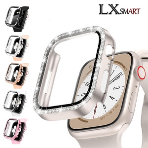 Carcasa Protectora <span class=keywords><strong>de</strong></span> Plástico con Incrustaciones <span class=keywords><strong>de</strong></span> Diamantes y Cristal Templado para Reloj S10 y Series <span class=keywords><strong>2</strong></span>-5, Diseño Todo en Uno - Product Image 2