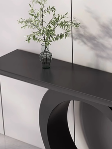 Consolle Ultra-Sottile in Lastra di Roccia di Lusso Leggero, Stile Italiano Moderno, di Fascia Alta per Ingresso, Creativa per Hotel e Ingressi a Parete - Product Image 3