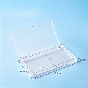 Boîte de présentation transparente double couche pour <span class=keywords><strong>nail</strong></span> <span class=keywords><strong>art</strong></span>, conteneur pour faux ongles en acrylique, vente en gros, longue durée - Product Image 3
