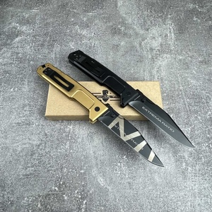 มีดพับ ER MPC Silver ปรับแต่งได้ ระดับ OEM คุณภาพสูง ใบมีดคมกริบ ทำจากเหล็กคาร์บอนสูง สำหรับตั้งแคมป์และเดินป่า - Product Image 2