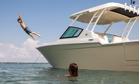 Kinocean – nouvelle Console centrale de moteur de Sport de luxe en aluminium, 28 '5 ", bateau familial, Yacht