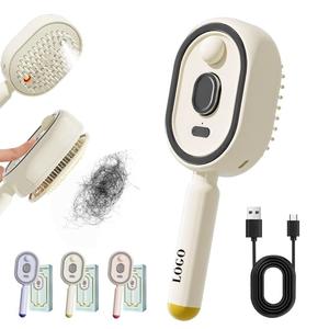 0728 2026 Hot 3-in-1 Smart Spray Comb <b>Smooth</b> Frizz Multifunctional Hair Abs Material Professional Mist <b>Brush</b> - Product Image 3
