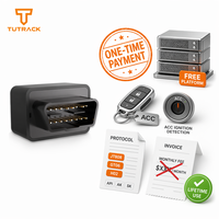 Traceur GPS OBD 4G en temps réel avec paiement unique, plateforme gratuite, GPS BDS LBS, géolocalisation, ACC, gestion de flotte