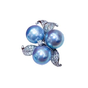 อุปกรณ์ทำเครื่องประดับมุก DIY 10536 แหวนเงินแท้ S925 พร้อมฐานตั้งเครื่องประดับเงินแฟชั่น สำหรับใส่ลูกปัดทรงกลมขนาด 8-10 มม. - Product Image 5