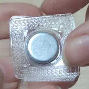 Runder PVC versteckter unsichtbarer magnetischer Druckknopf-Neodym-Magnet
