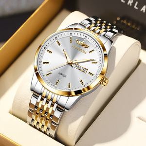 New ultra-thin business men's watch with dual <b>calendars</b>, water-resistant, luminous, fully automatic for men - Product Image 3