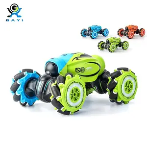 2.4G Radio Control Gesture sensing Twist Car Double Side Rc Stunt Car Shinning Twist Remote Control Twist Car Toy 08 Hero