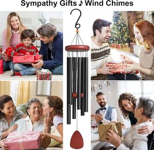 Large Aluminium <b>Wind</b> <b>Chimes</b> 37" Inches to Create a Zen Atmosphere Suitable for Outdoor, Garden, Patio Decoration. - Product Image 4