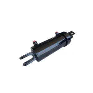 กระบอกสูบไฮดรอลิกคู่รักษาการเชื่อม2.5 "Bore 12" Stroke Clevis End