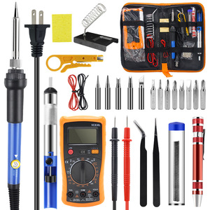 Soldador Eléctrico de 60W 110V 220V con Temperatura Ajustable y Kit de Soldadura para Reparaciones - Product Image 5