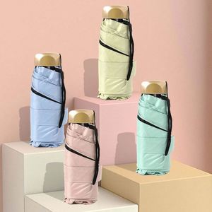 Sun UV Foldable <b>Smart</b> Small Wholesale Capsule UV Protection Designer Umbrella for Adult - Product Image 6