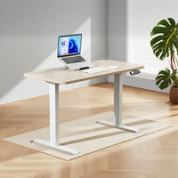 Bureau électrique intelligent à double moteur Bureau debout Table d'ordinateur ergonomique motorisée à hauteur réglable