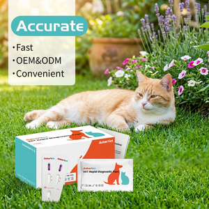 SaberVet Kit de Prueba Rápida Veterinaria para Uso Doméstico, Prueba de <span class=keywords><strong>Sangre</strong></span> para Giardia Felina para Gatos en Casa - Product Image 2