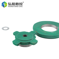 Plaquettes de nivellement anti-choc robustes Hongyang CNC S78 Series vertes M16 M20 M30 pour routeur CNC et machine de fraisage