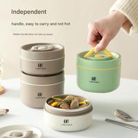 Hot Selling Portable 304 Edelstahl Isolierte Brotdose Mikrowellen geeignetes Lebensmittel glas für warme Lebensmittel flasche Versiegelter Vorrats behälter